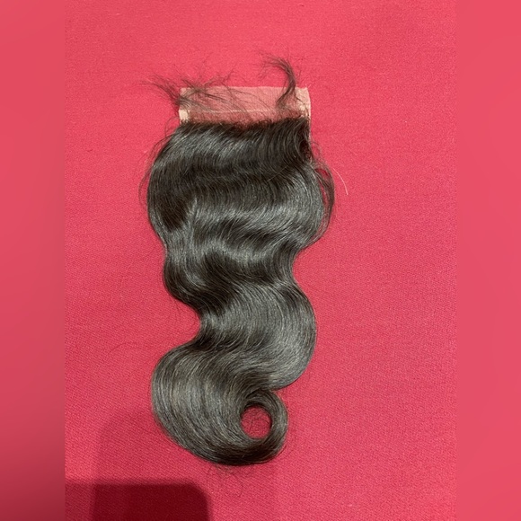 10” 4x4 Lace Closure, Body Wave Virgin Human Hair - Picture 3 of 4